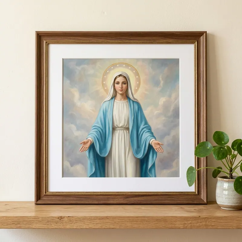 Cuadro de Virgen María