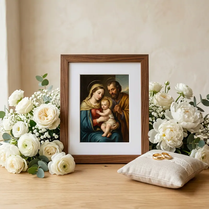 Cuadro religioso para matrimonios
